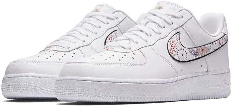 Nike Air Force 1 Low Lny Férfi Alkalmi Fehér / Habanero Piros