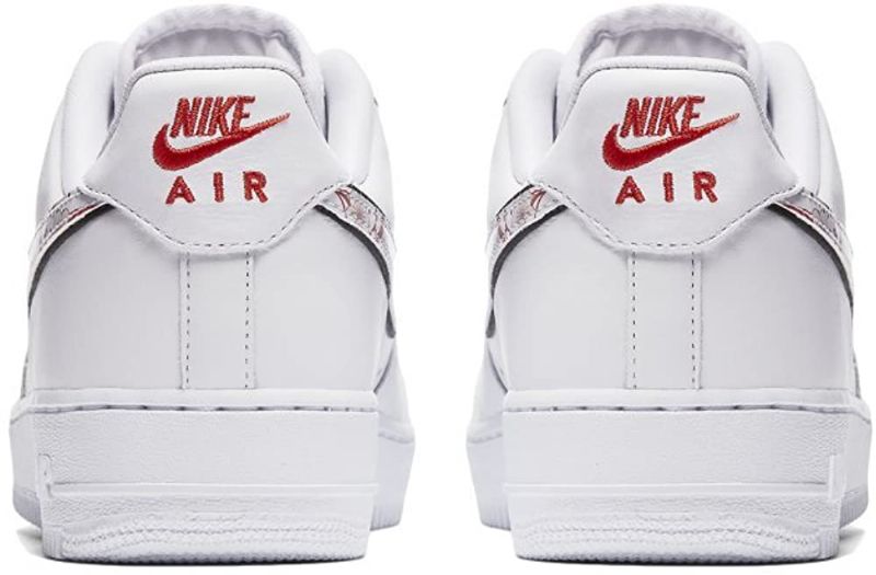 Nike Air Force 1 Low Lny Férfi Alkalmi Fehér / Habanero Piros