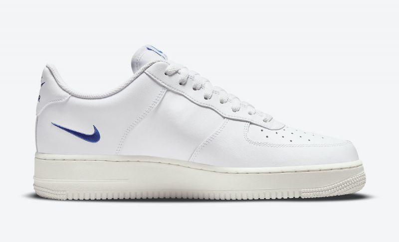 Nike Air Force 1 Low Multi-swoosh Férfi Alkalmi Fehér / Többszínű-fehér