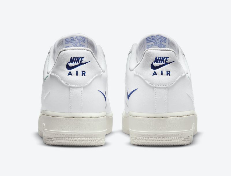 Nike Air Force 1 Low Multi-swoosh Férfi Alkalmi Fehér / Többszínű-fehér