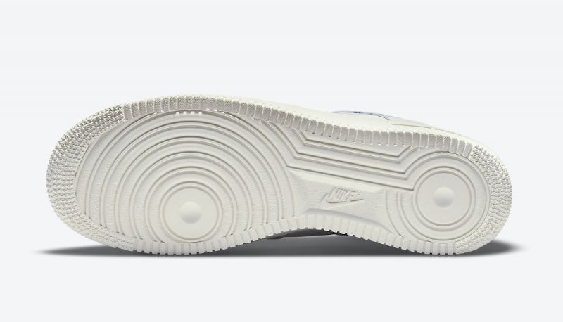 Nike Air Force 1 Low Multi-swoosh Férfi Alkalmi Fehér / Többszínű-fehér
