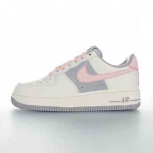 Nike Air Force 1 Low Női Alkalmi Fehér Rózsaszín Szürke