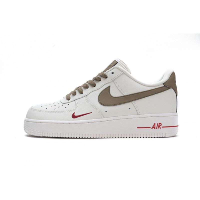 Nike Air Force 1 Low Premium Férfi / Női Alkalmi Fehér / Barna