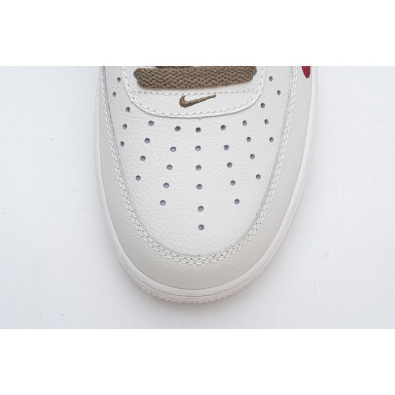Nike Air Force 1 Low Premium Férfi / Női Alkalmi Fehér / Barna