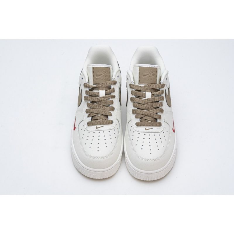Nike Air Force 1 Low Premium Férfi / Női Alkalmi Fehér / Barna