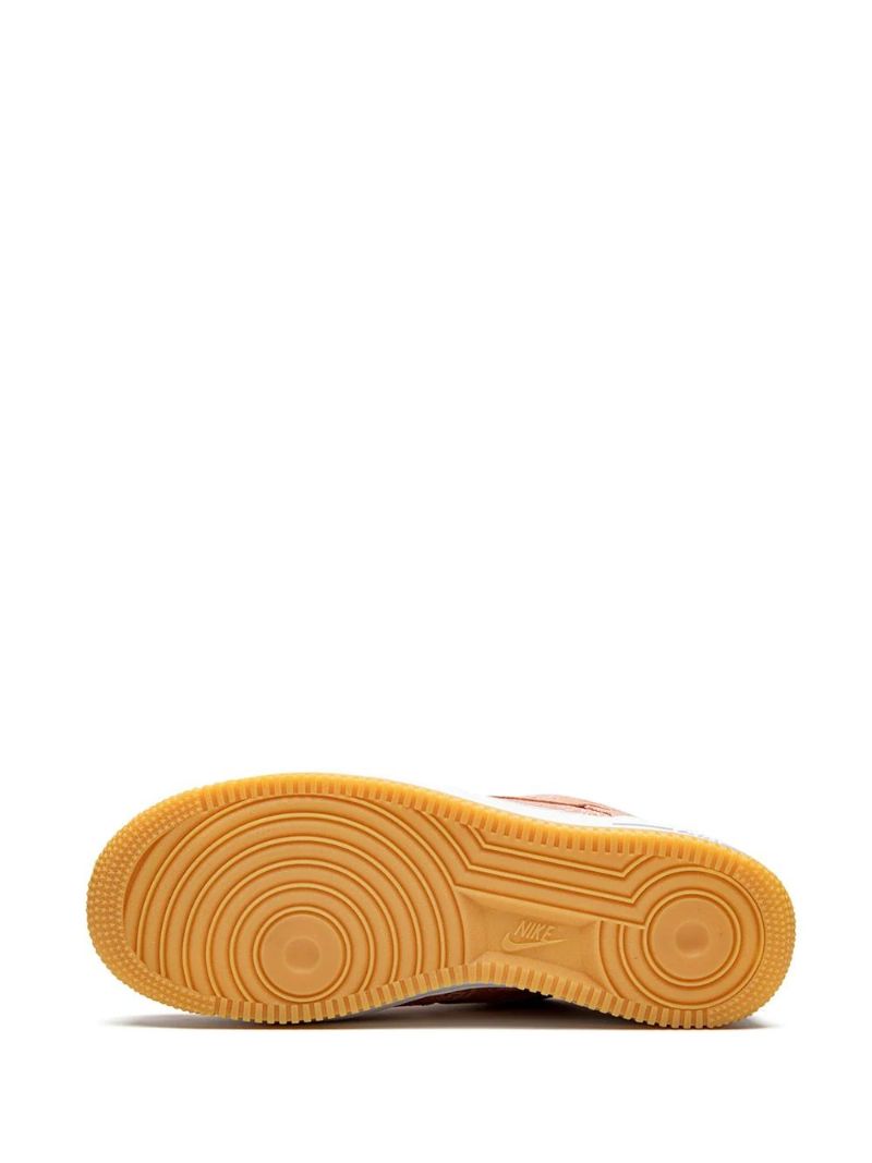 Nike Air Force 1 Low Premium Női Alkalmi Fehér / Rózsa Arany / Gumis Világosbarna