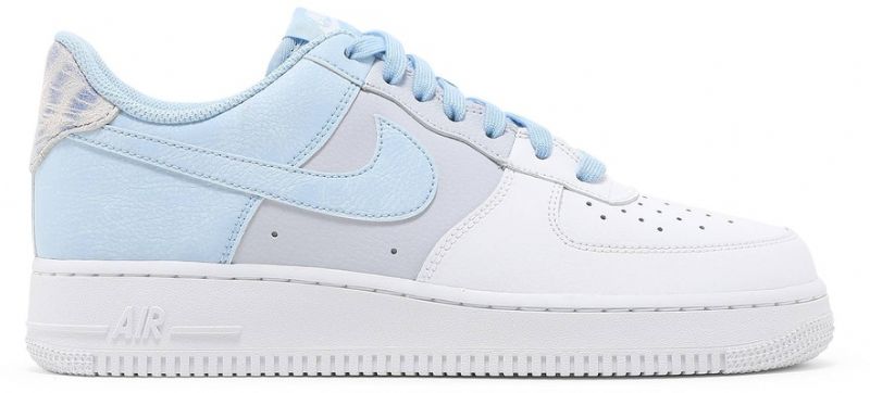 Nike Air Force 1 Low Psychic Kék Férfi / Női Alkalmi Kék / Kék-football Szürke