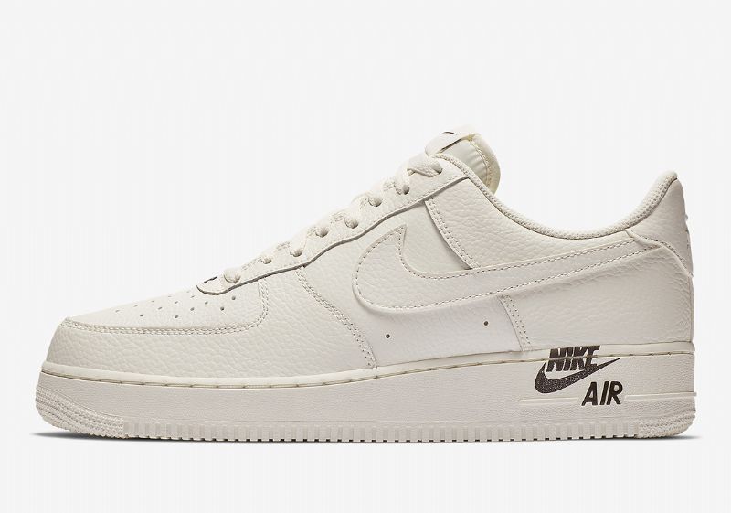 Nike Air Force 1 Low Sail Fekete Férfi / Női Alkalmi Vitorla /
