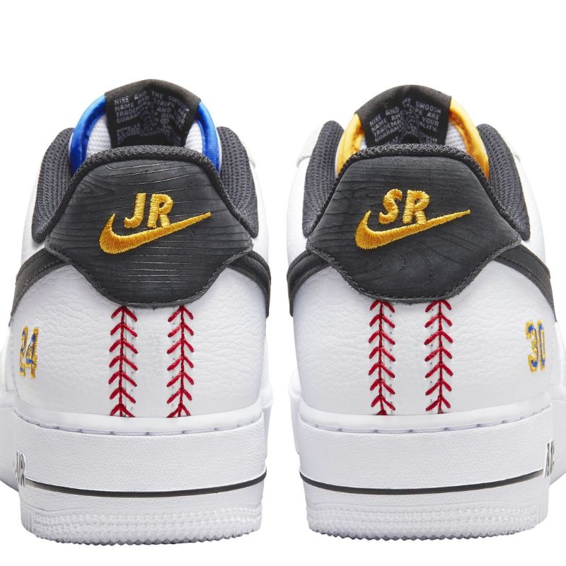 Nike Air Force 1 Low Swingman Férfi / Női Alkalmi Fehér / Fekete / Arany
