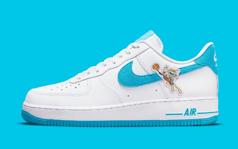 Nike Air Force 1 Low Toon Squad Férfi / Női Alkalmi Fehér / Világoskék Fury-fehér