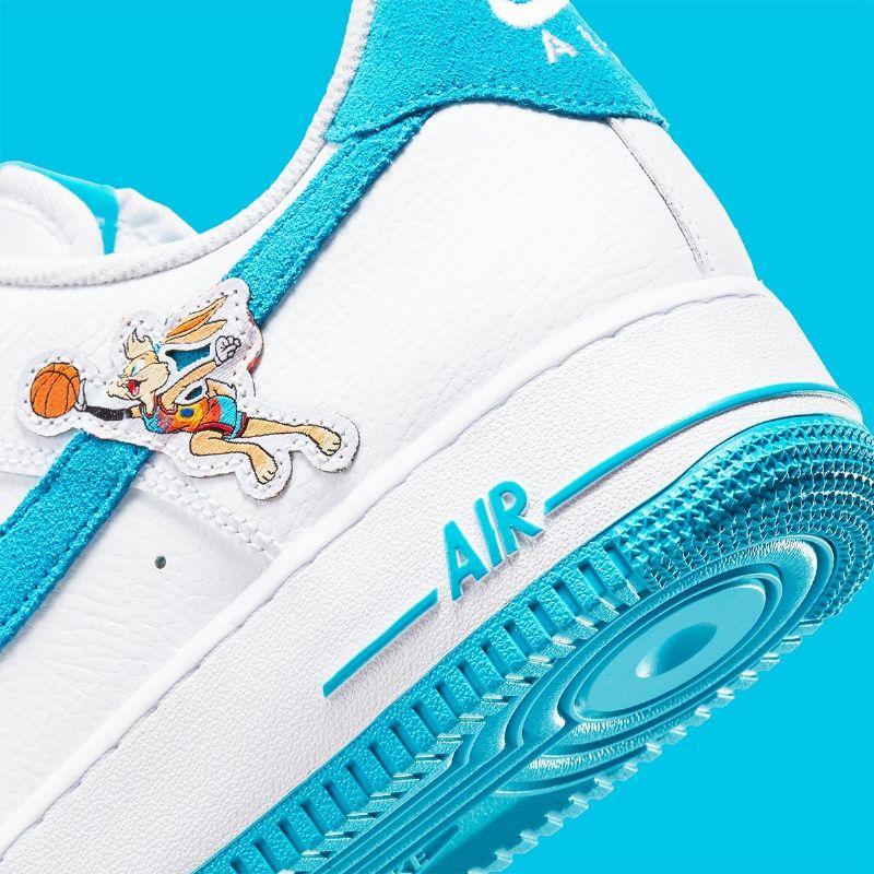 Nike Air Force 1 Low Toon Squad Férfi / Női Alkalmi Fehér / Világoskék Fury-fehér
