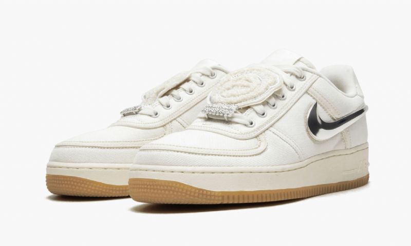 Nike Air Force 1 Low Travis Férfi Alkalmi Vitorla / Sail-gum Világosbarna