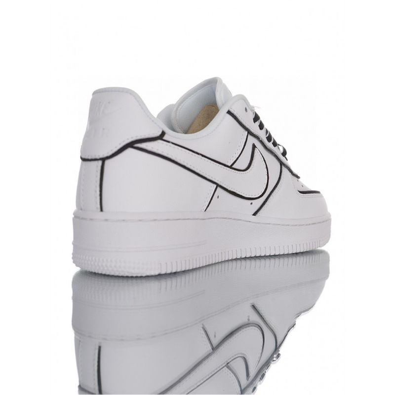 Nike Air Force 1 Low Vintage Mozaik Fehér Női Alkalmi Fekete