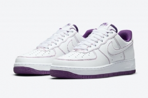 Nike Air Force 1 Low Viotech Női Alkalmi Fehér / Fehér-viotech