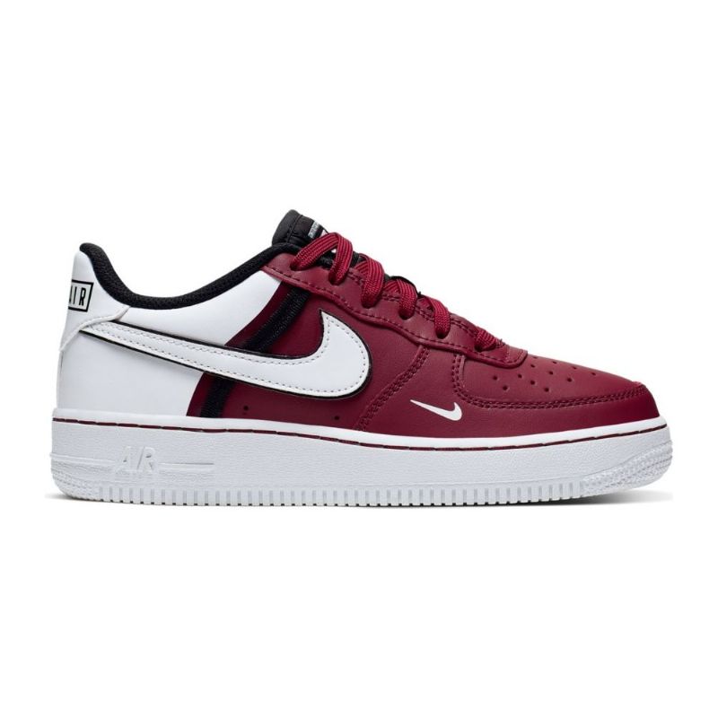Nike Air Force 1 Lv8 2 Gs Férfi Alkalmi Csapat Piros / Fehér / Fekete /