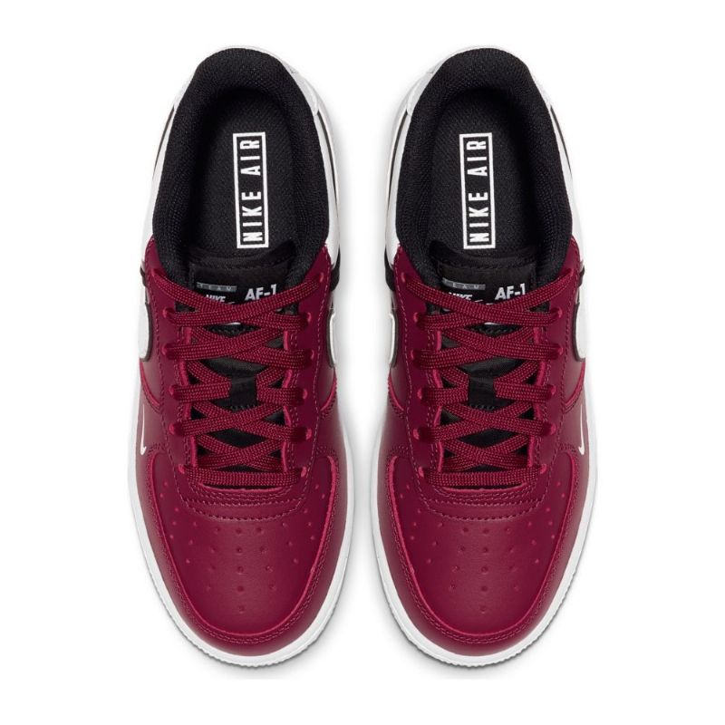 Nike Air Force 1 Lv8 2 Gs Férfi Alkalmi Csapat Piros / Fehér / Fekete /