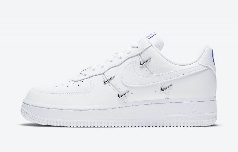 Nike Air Force 1 Lx Férfi / Női Alkalmi Fehér / Hiper Királyi Fekete