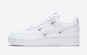 Nike Air Force 1 Lx Férfi / Női Alkalmi Fehér / Hiper Királyi Fekete