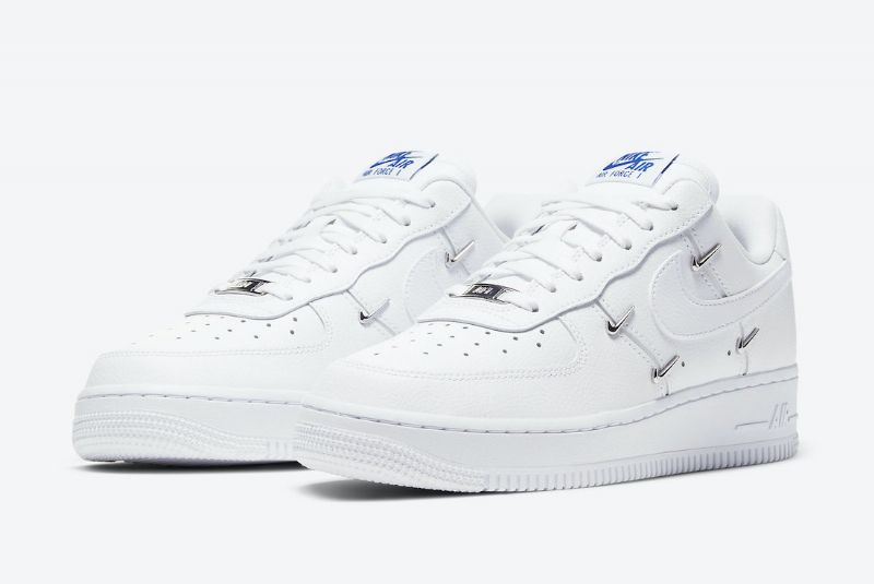 Nike Air Force 1 Lx Férfi / Női Alkalmi Fehér / Hiper Királyi Fekete