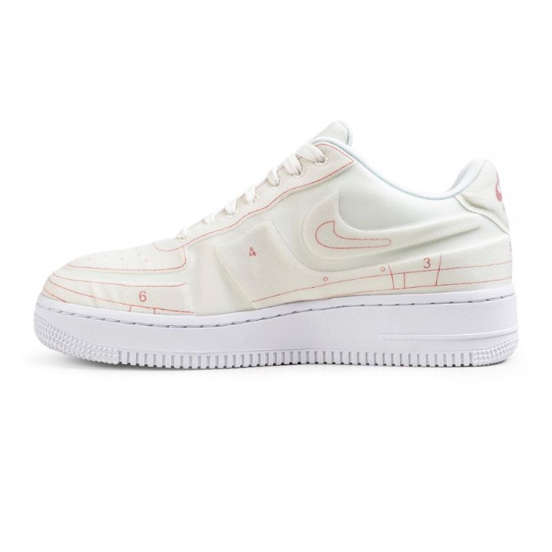 Nike Air Force 1 Lx Női Alkalmi Fehér / Summit / Egyetem Vörös