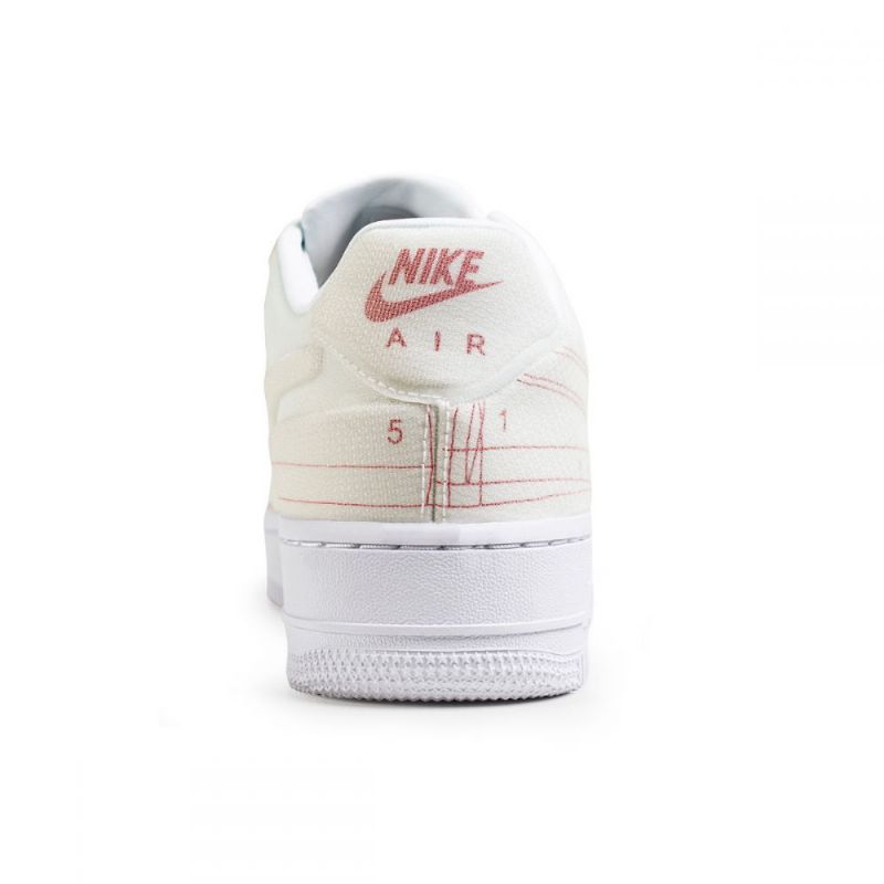 Nike Air Force 1 Lx Női Alkalmi Fehér / Summit / Egyetem Vörös