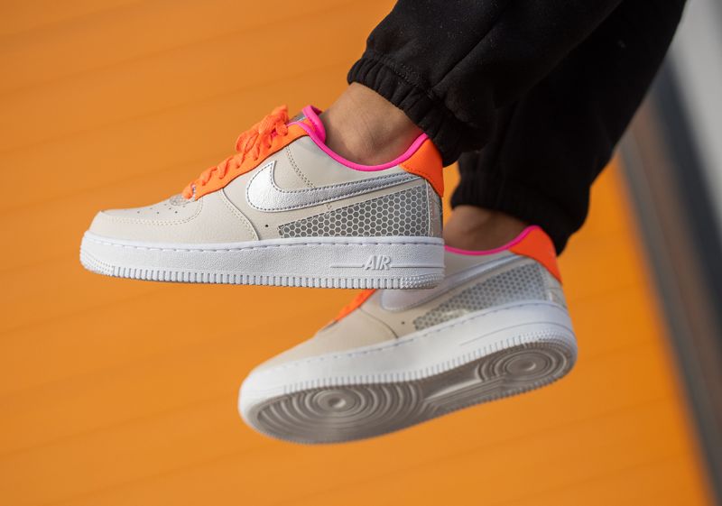 Nike Air Force 1 Női Alkalmi Világos Orewood Barna / Ezüst
