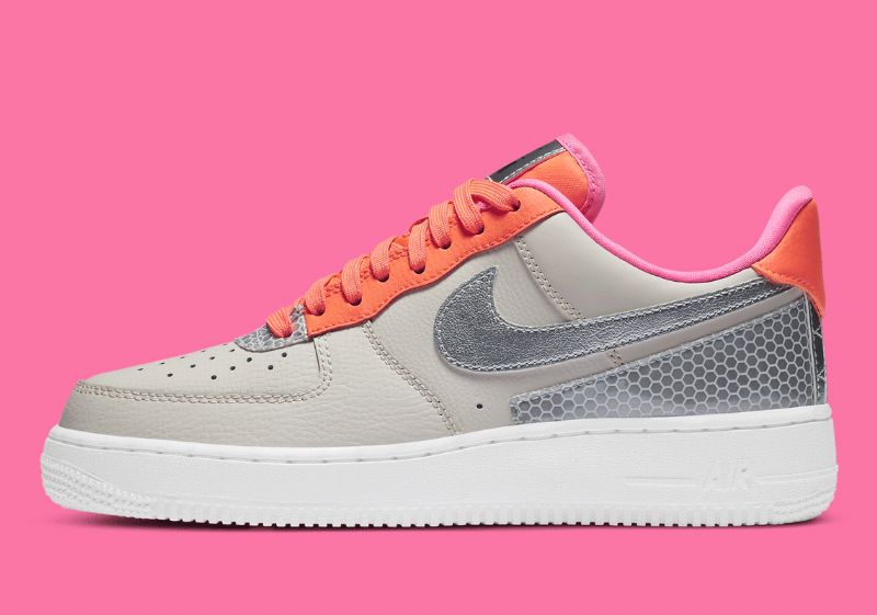 Nike Air Force 1 Női Alkalmi Világos Orewood Barna / Ezüst