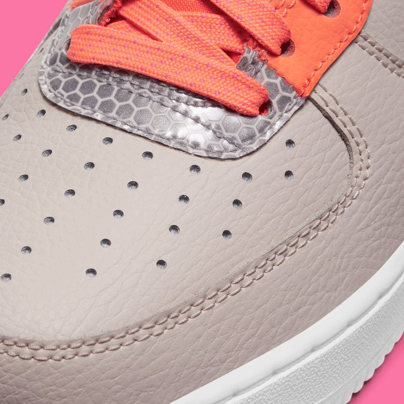 Nike Air Force 1 Női Alkalmi Világos Orewood Barna / Ezüst