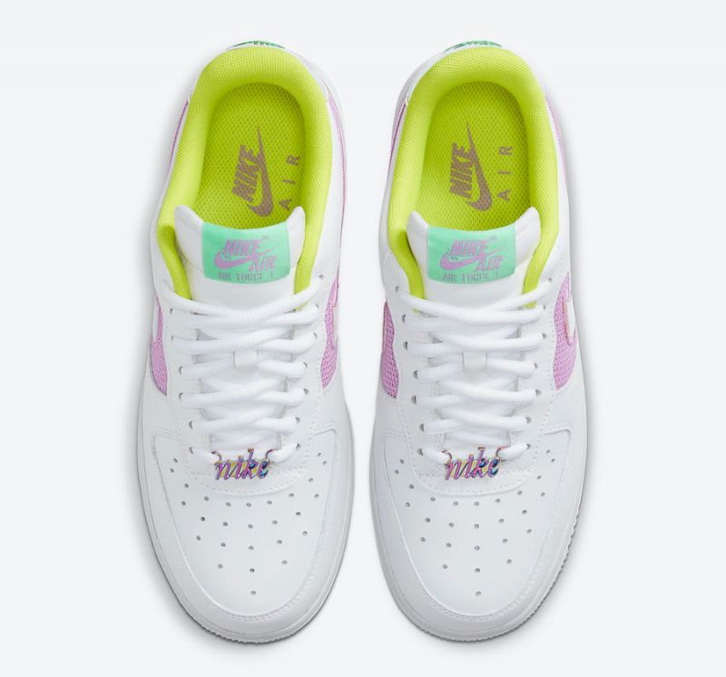 Nike Air Force 1 Pasztell Női Alkalmi Fehér Többszínű
