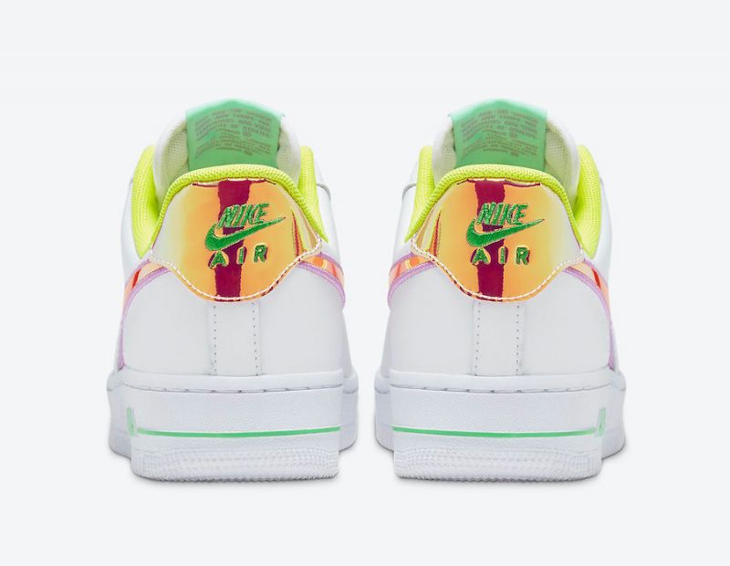 Nike Air Force 1 Pasztell Női Alkalmi Fehér Többszínű