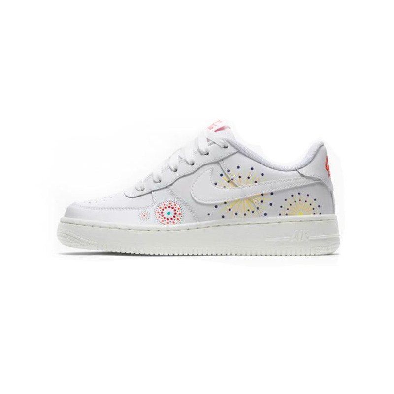 Nike Air Force 1 Pinnacle Női Alkalmi Summit Fehér / Habanero Piros-kinetic Zöld-summit