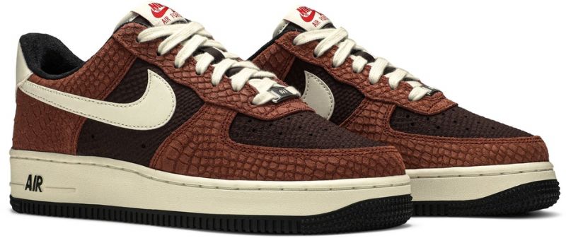 Nike Air Force 1 Prm Piros Bark Férfi / Női Alkalmi / Sail-earth-egyetem Vörös