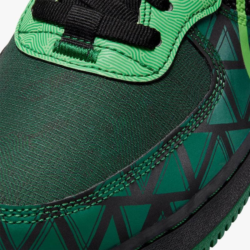 Nike Air Force 1 React Naija Férfi / Női Alkalmi Fekete / Zöld Strike-pine