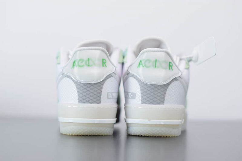 Nike Air Force 1 React Qs Férfi / Női Alkalmi Fehér / Könnyű / Sail-rush Jég