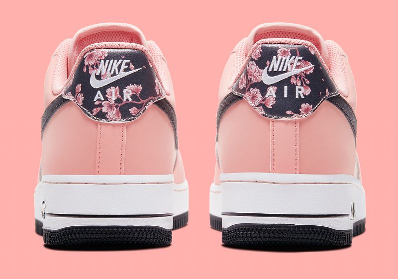 Nike Air Force 1 Rózsaszín Kvarc Női Alkalmi Fehérfekete Kvarcgalaktikus Jáde