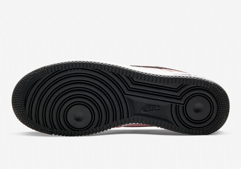Nike Air Force 1 Rózsaszín Kvarc Női Alkalmi Fehérfekete Kvarcgalaktikus Jáde