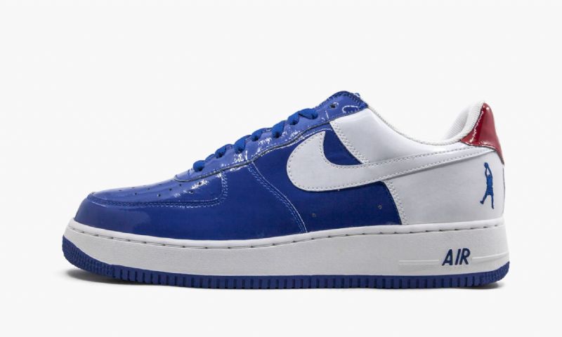 Nike Air Force 1 Sheed Low Férfi / Női Alkalmi Kék Jay / Fehér-varsity Piros