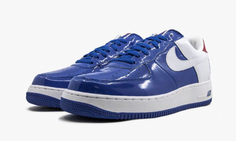 Nike Air Force 1 Sheed Low Férfi / Női Alkalmi Kék Jay / Fehér-varsity Piros