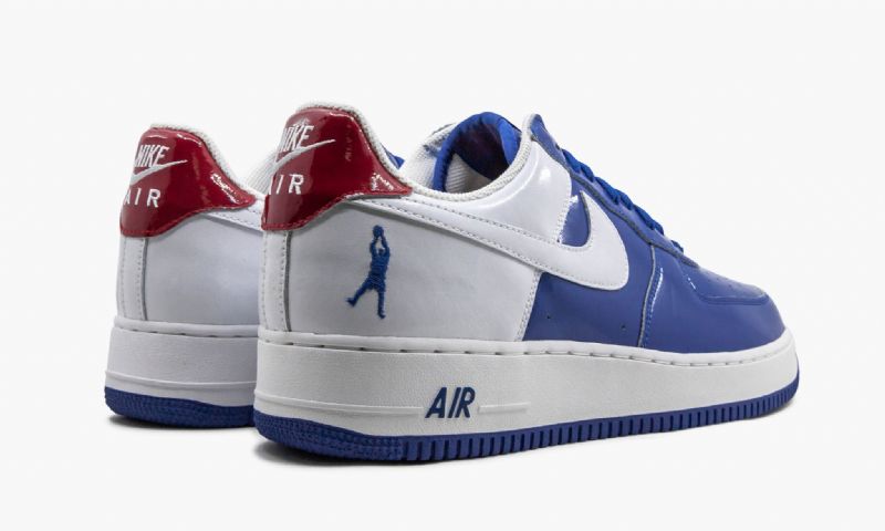 Nike Air Force 1 Sheed Low Férfi / Női Alkalmi Kék Jay / Fehér-varsity Piros