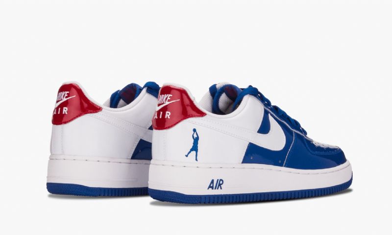 Nike Air Force 1 Sheed Low Férfi / Női Alkalmi Kék Jay / Fehér-varsity Piros