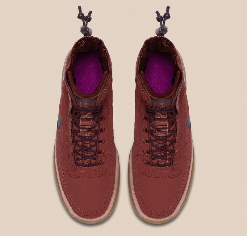 Nike Air Force 1 Shell Férfi / Női Alkalmi Bíbor / Kékmagos Fekete