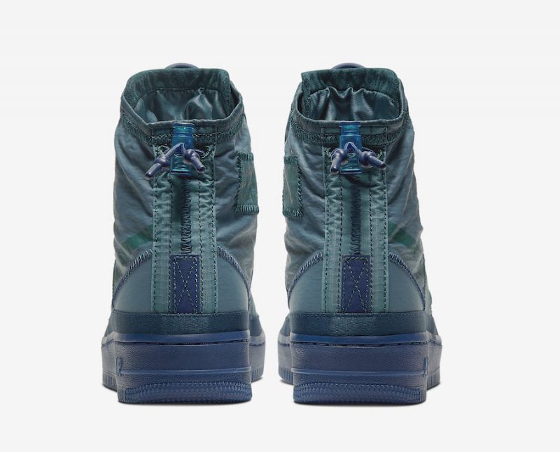 Nike Air Force 1 Shell Férfi/női Alkalmi Éjféli Türkiz
