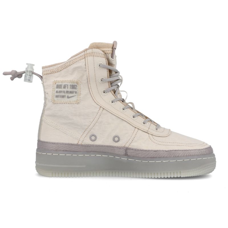 Nike Air Force 1 Shell Férfi / Női Alkalmi Sivatagi Homok / Légköri Szürke Luc Aura