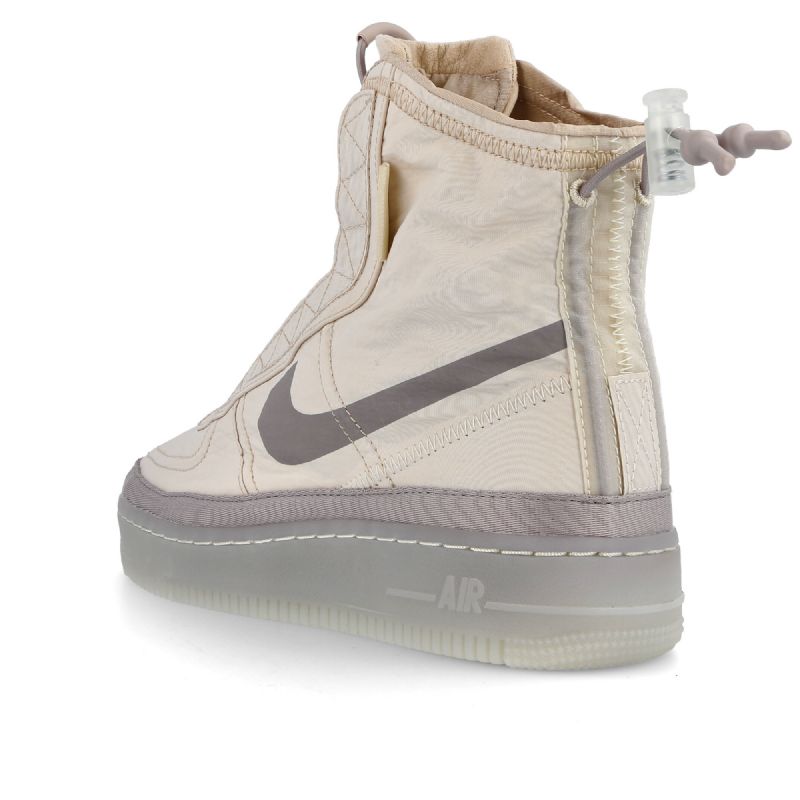 Nike Air Force 1 Shell Férfi / Női Alkalmi Sivatagi Homok / Légköri Szürke Luc Aura
