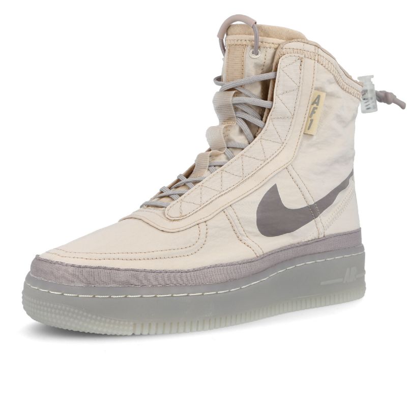 Nike Air Force 1 Shell Férfi / Női Alkalmi Sivatagi Homok / Légköri Szürke Luc Aura