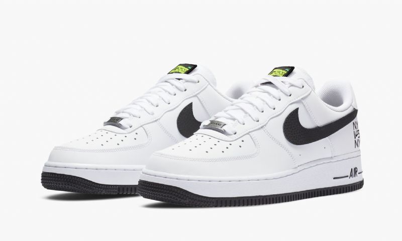 Nike Air Force 1 Új Vs Új Férfi/női Alkalmi Fehér Fekete
