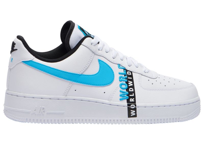 Nike Air Force 1 Worldwide Férfi/női Alkalmi Égboltkék/fehér