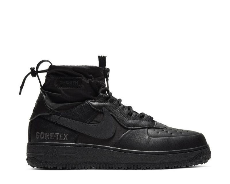 Nike Air Force 1 Wtr Gore-tex Férfi Alkalmi Fekete / Fekete-fekete
