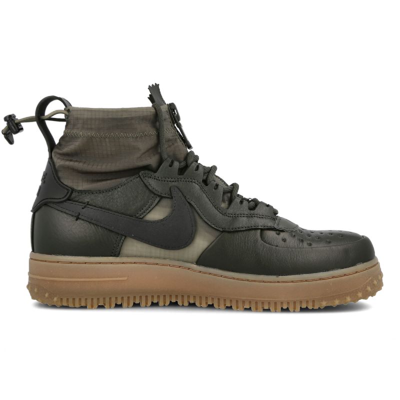 Nike Air Force 1 Wtr Gore-tex Férfi Alkalmi Sequoia / Fekete-közepes Olíva-gumi Barnával