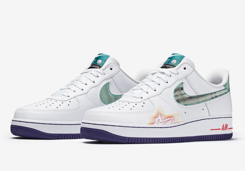 Nike Air Force 107 Férfi / Női Alkalmi Fehér / Piros